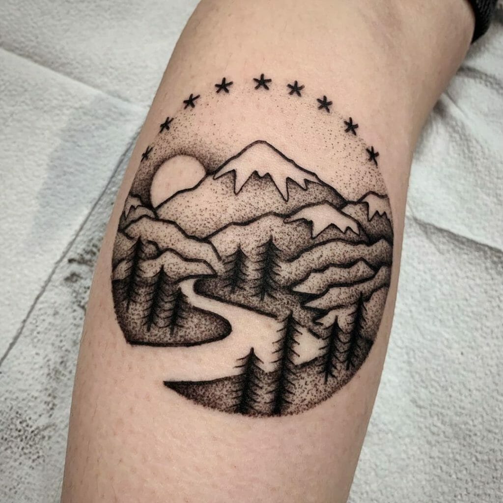 mountain tattoo