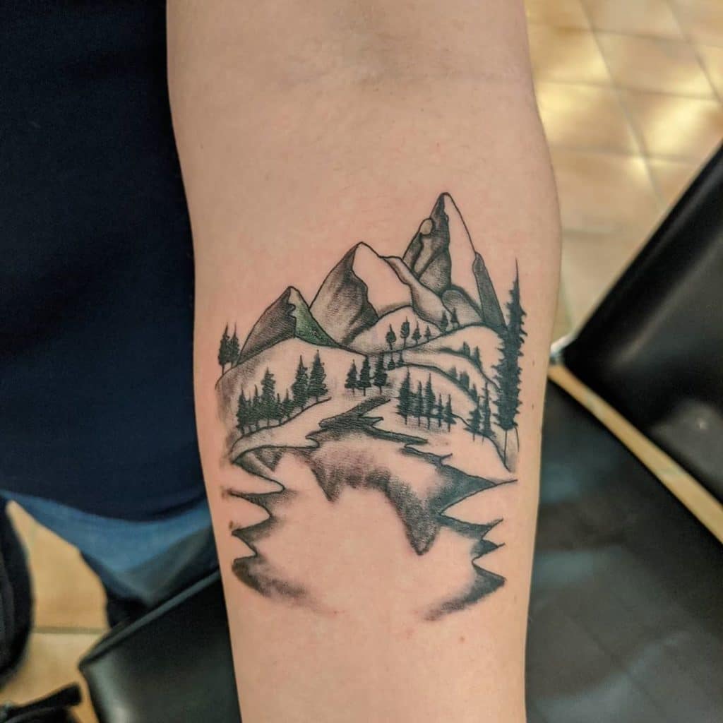 mountain tattoo