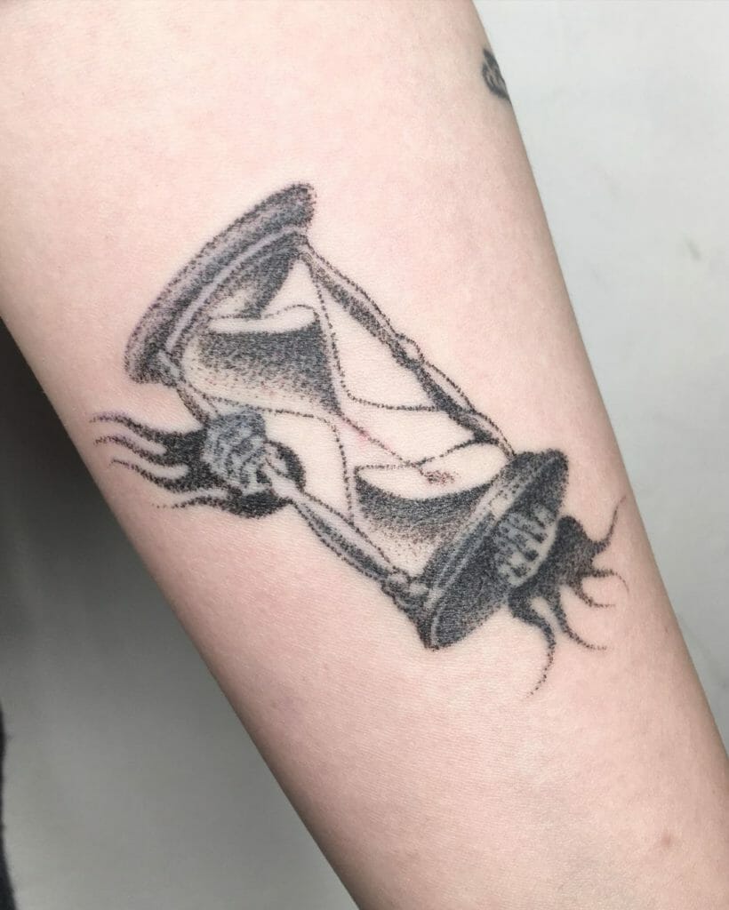 hourglass tattoo