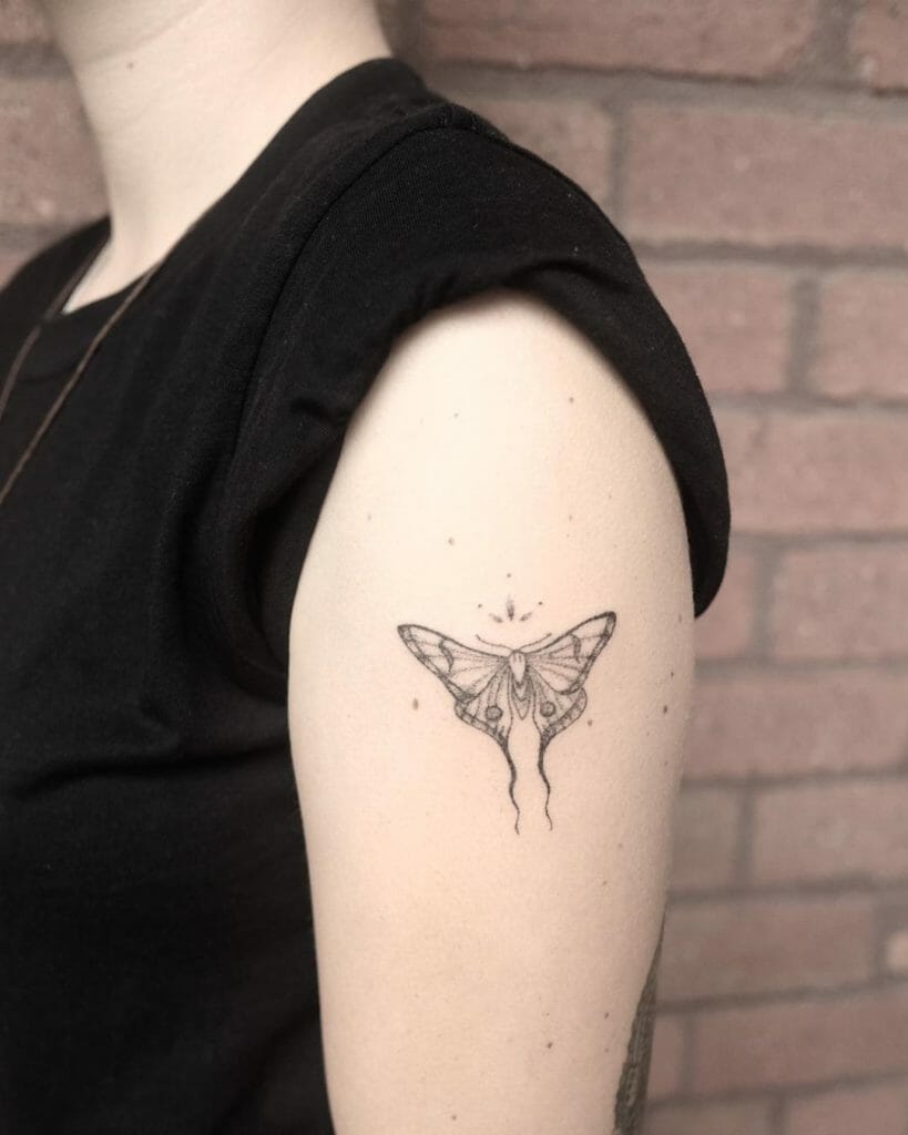 moth tattoo