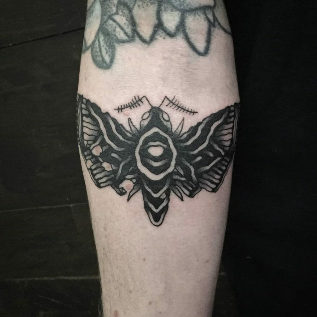 moth tattoo