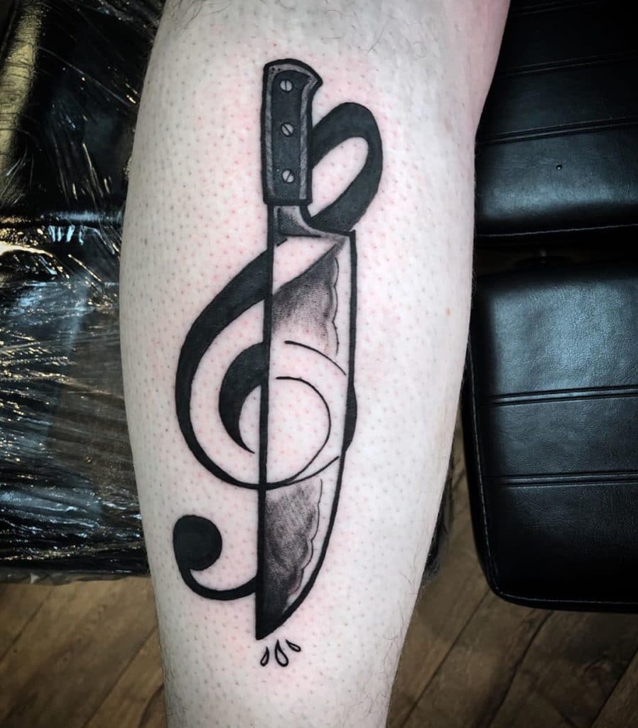 music tattoos