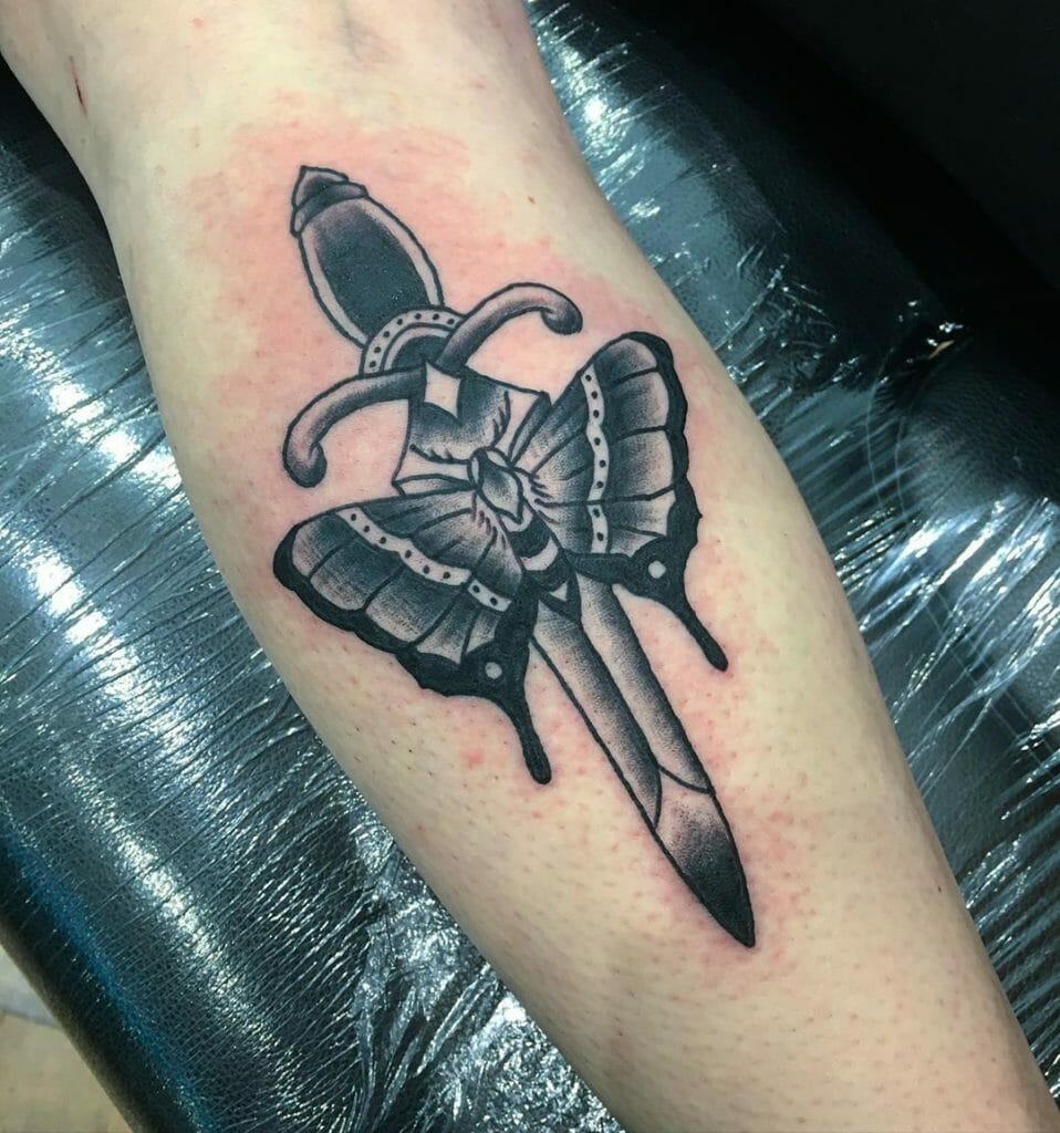 moth tattoo