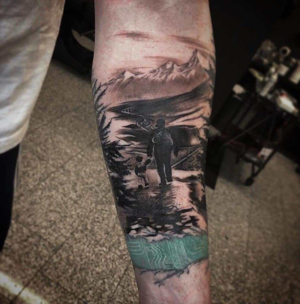 mountain tattoo