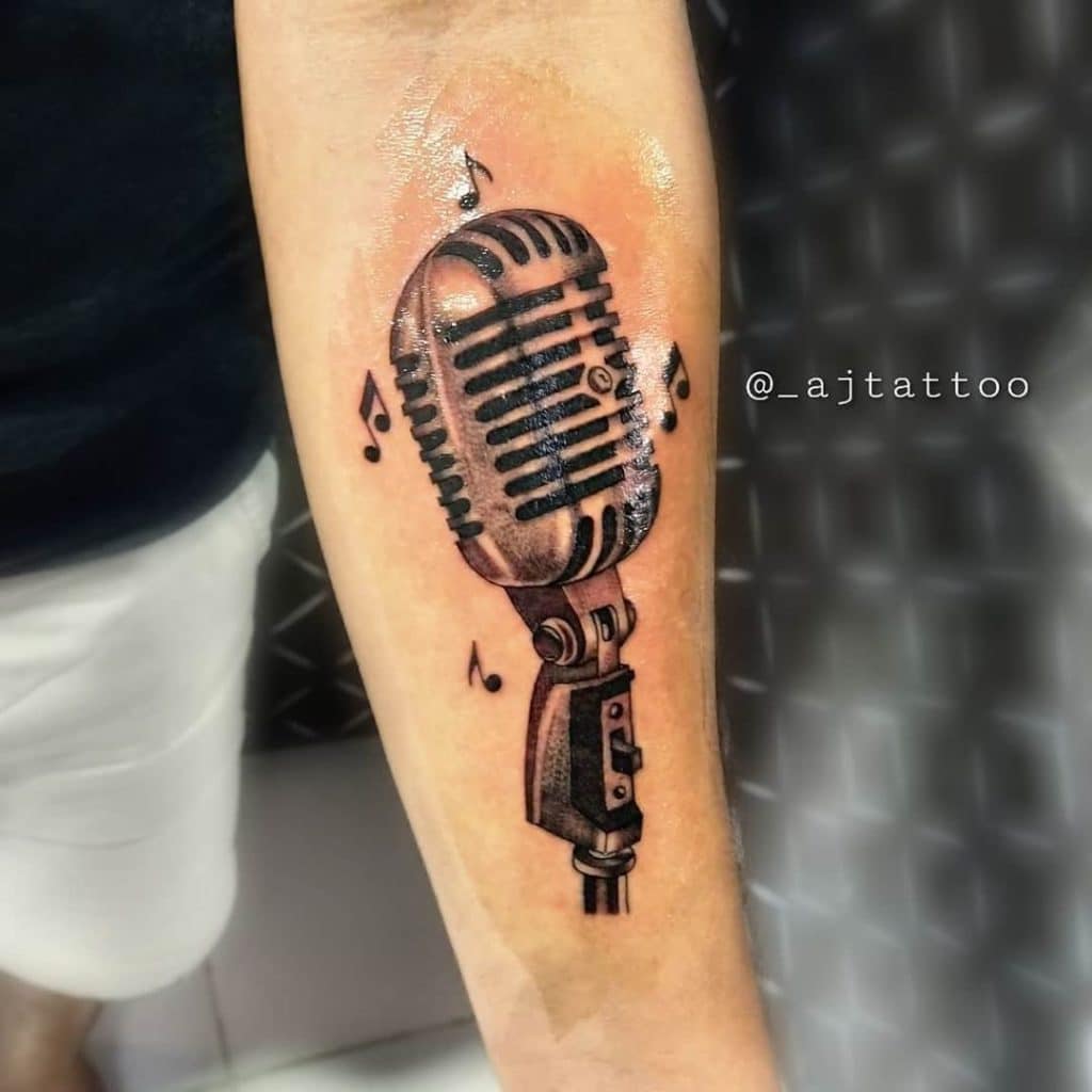 music tattoos