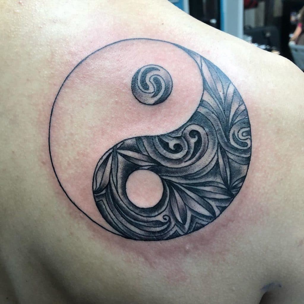 yinyang tattoo designs