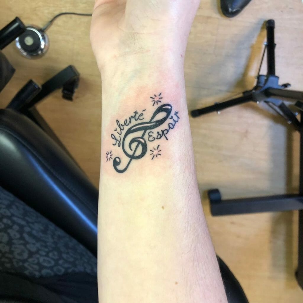 music tattoos