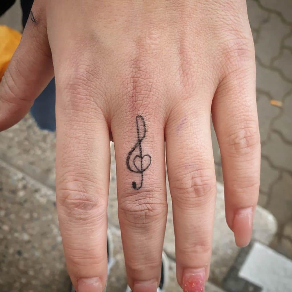 music tattoos