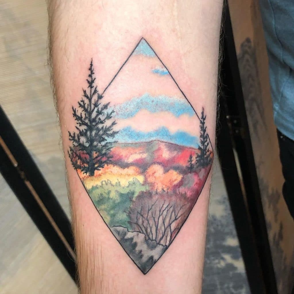 mountain tattoo