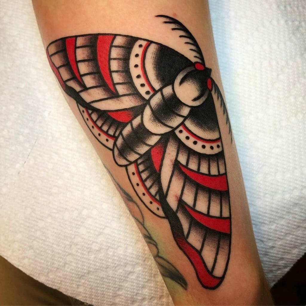 moth tattoo