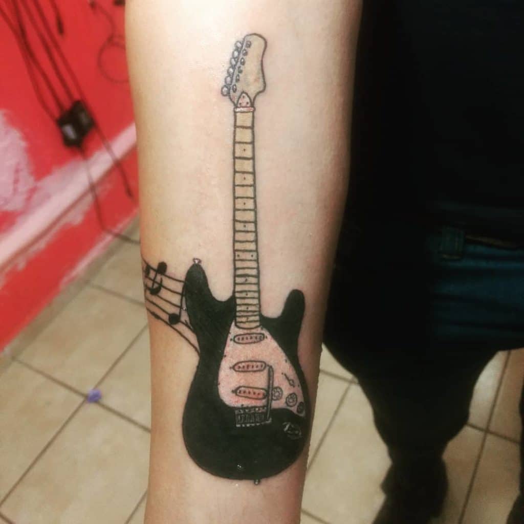 music tattoos