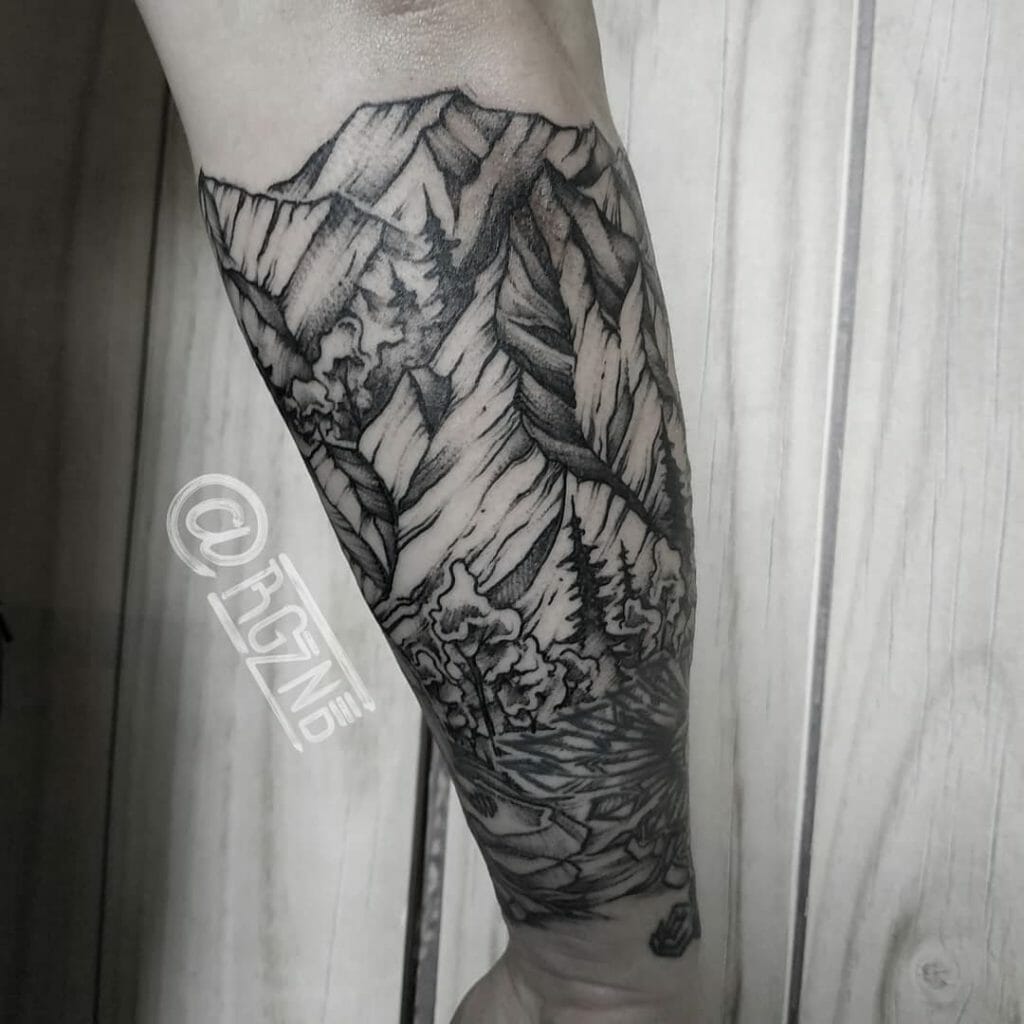 mountain tattoo