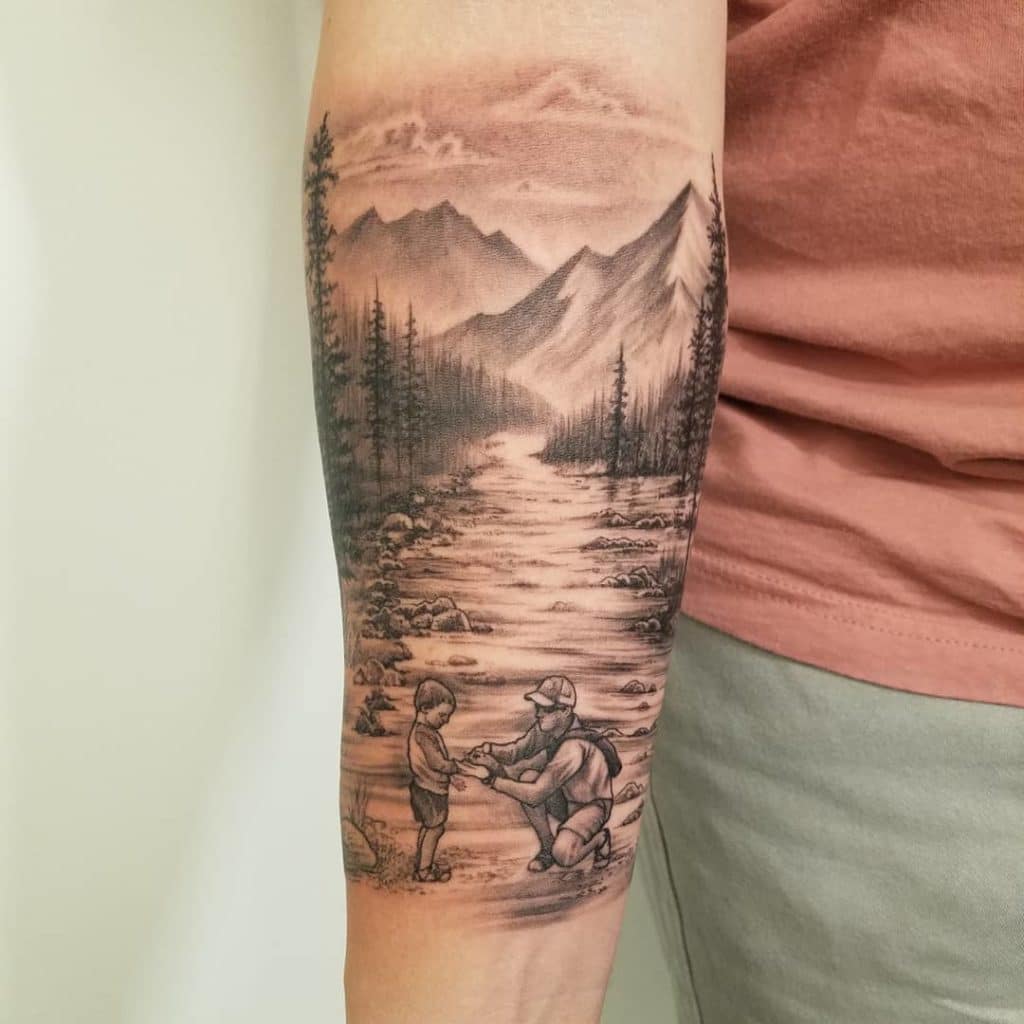 mountain tattoo