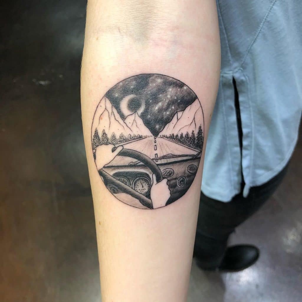 mountain tattoo