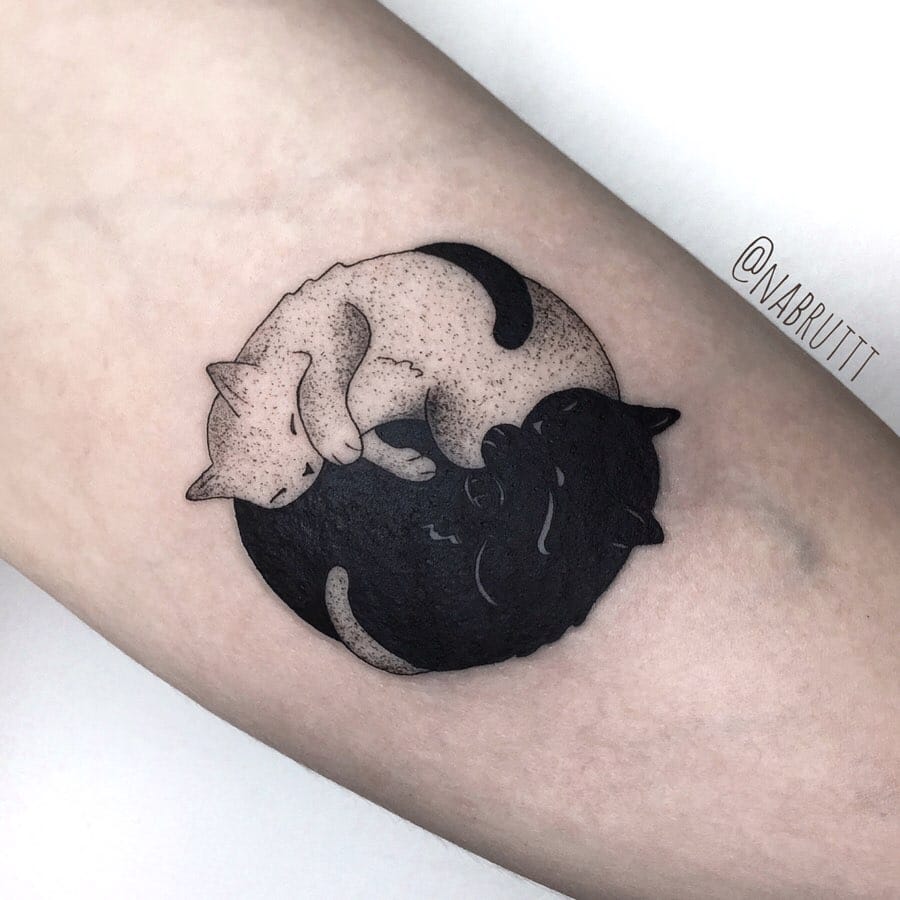 yinyang tattoo designs