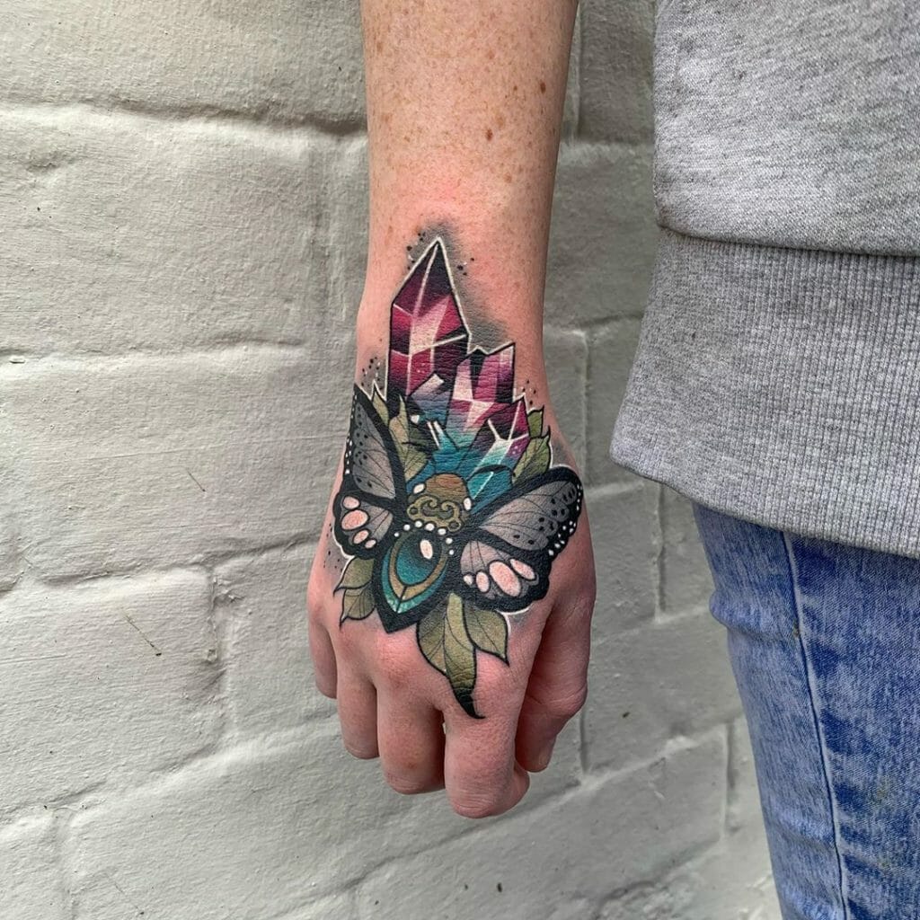 moth tattoo