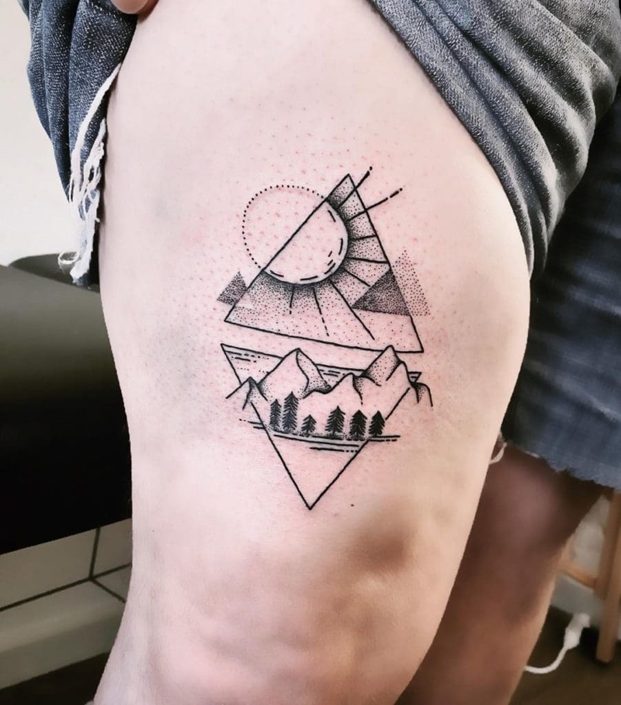 mountain tattoo