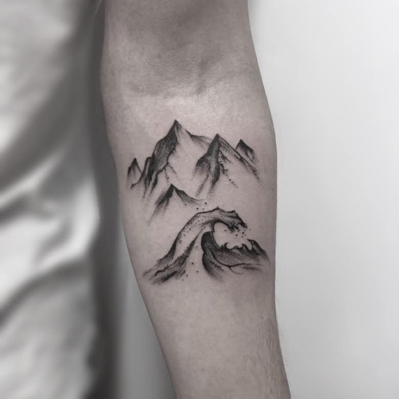 mountain tattoo