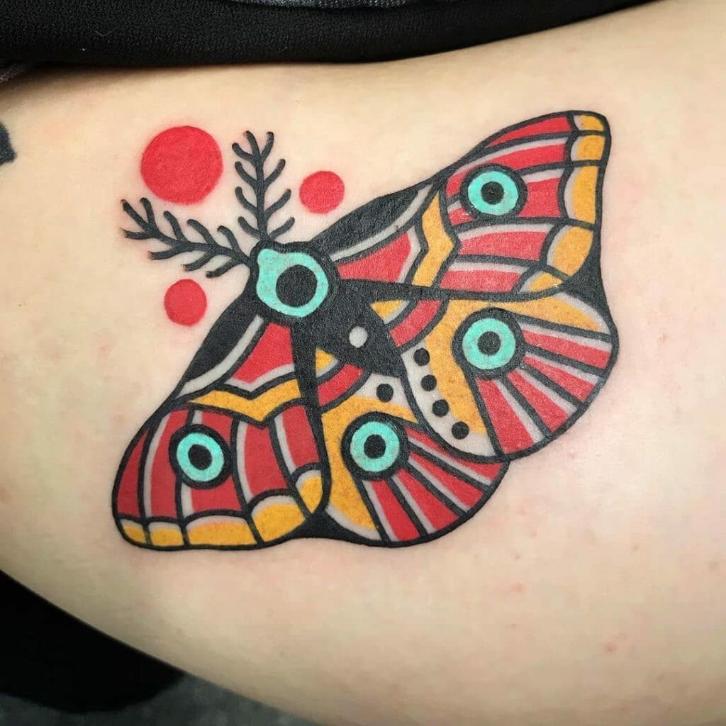 moth tattoo