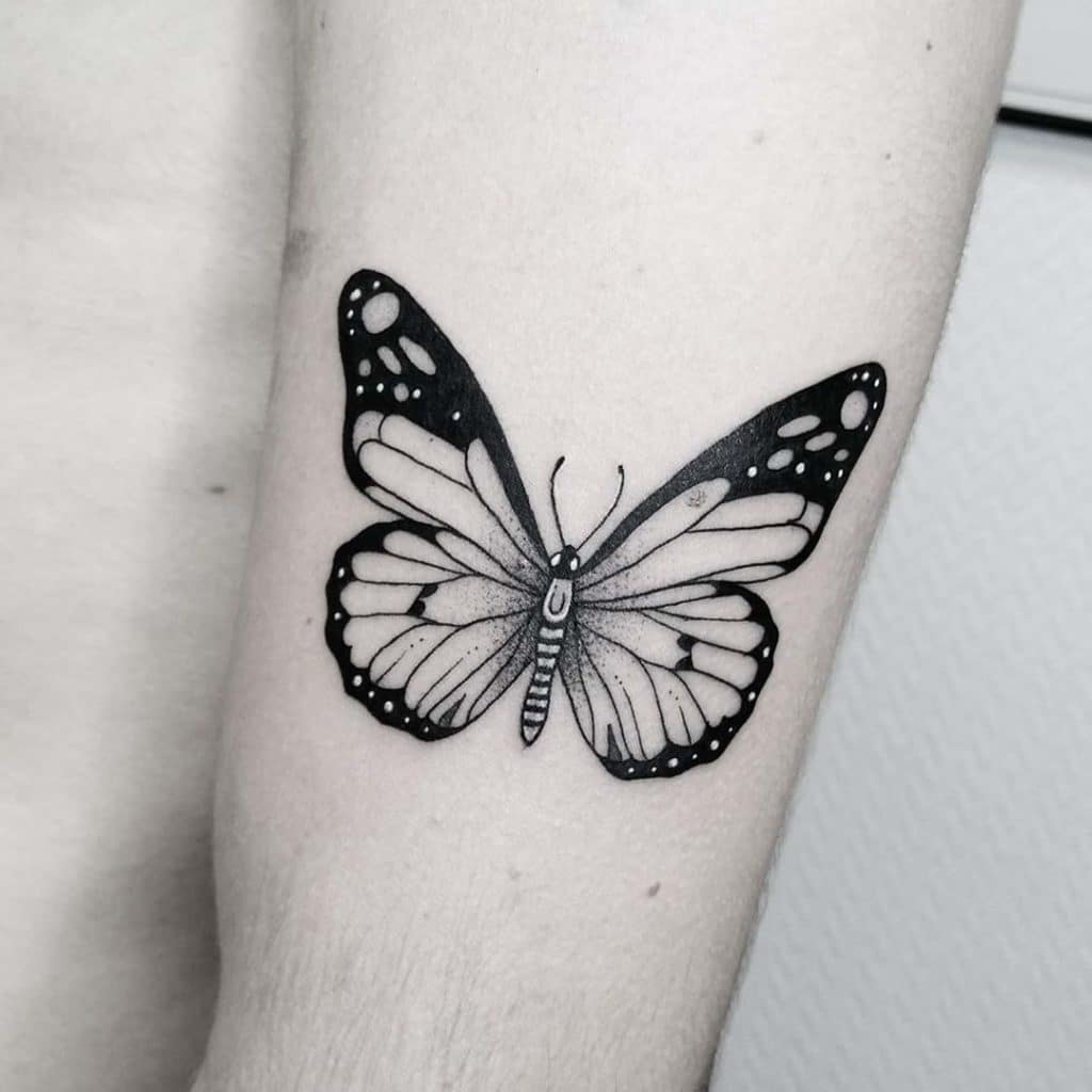 moth tattoo