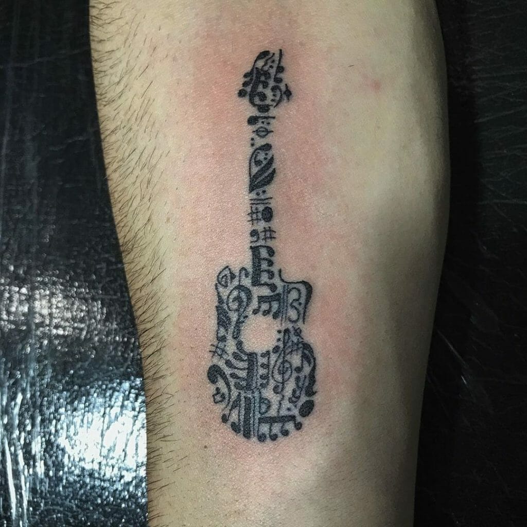 music tattoos