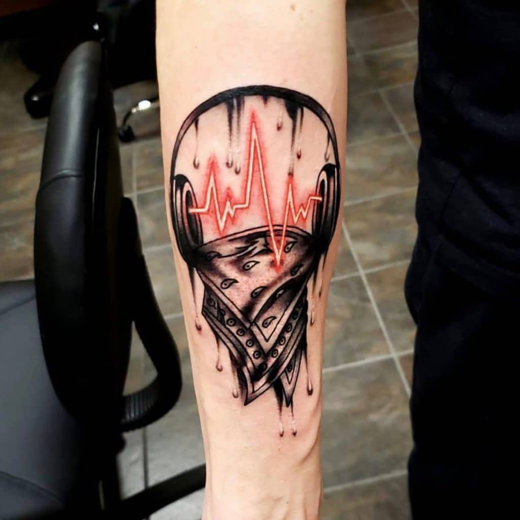 music tattoos