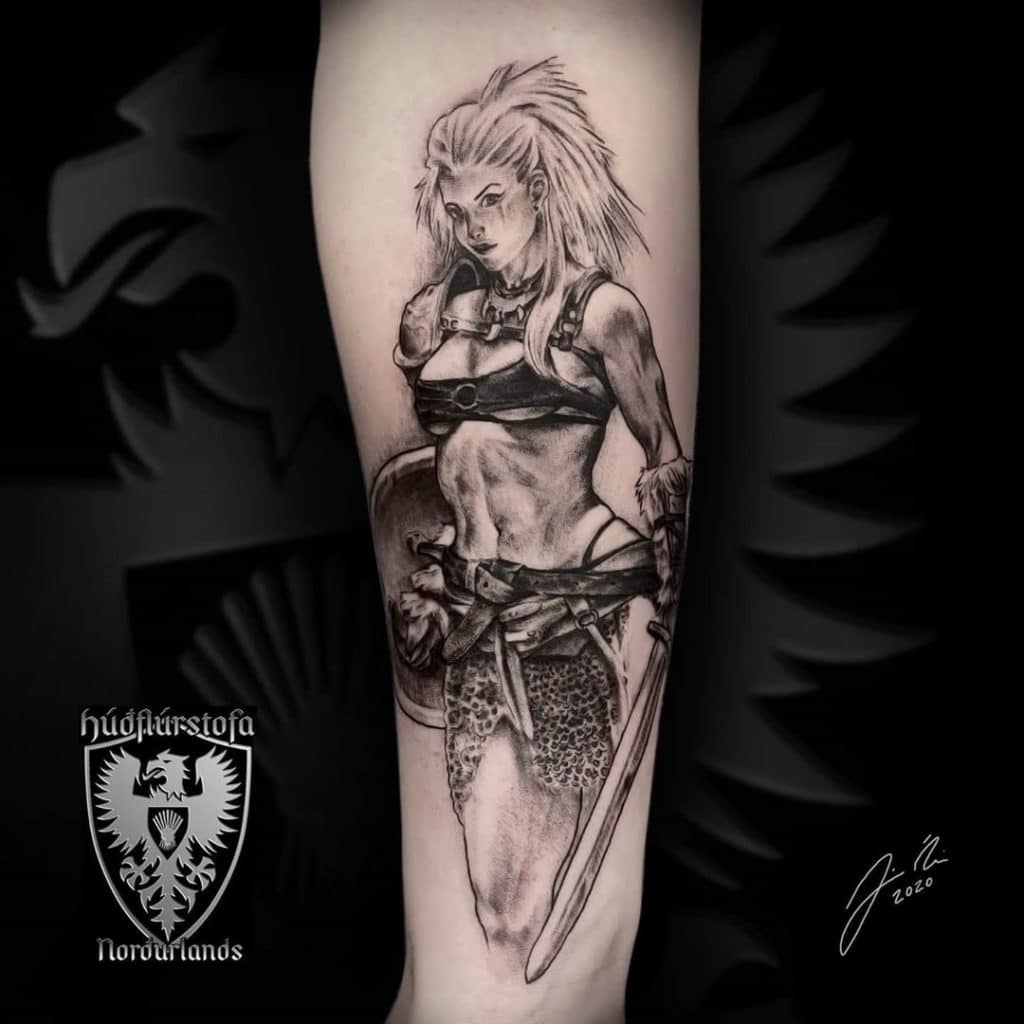 valkyrie tattoo