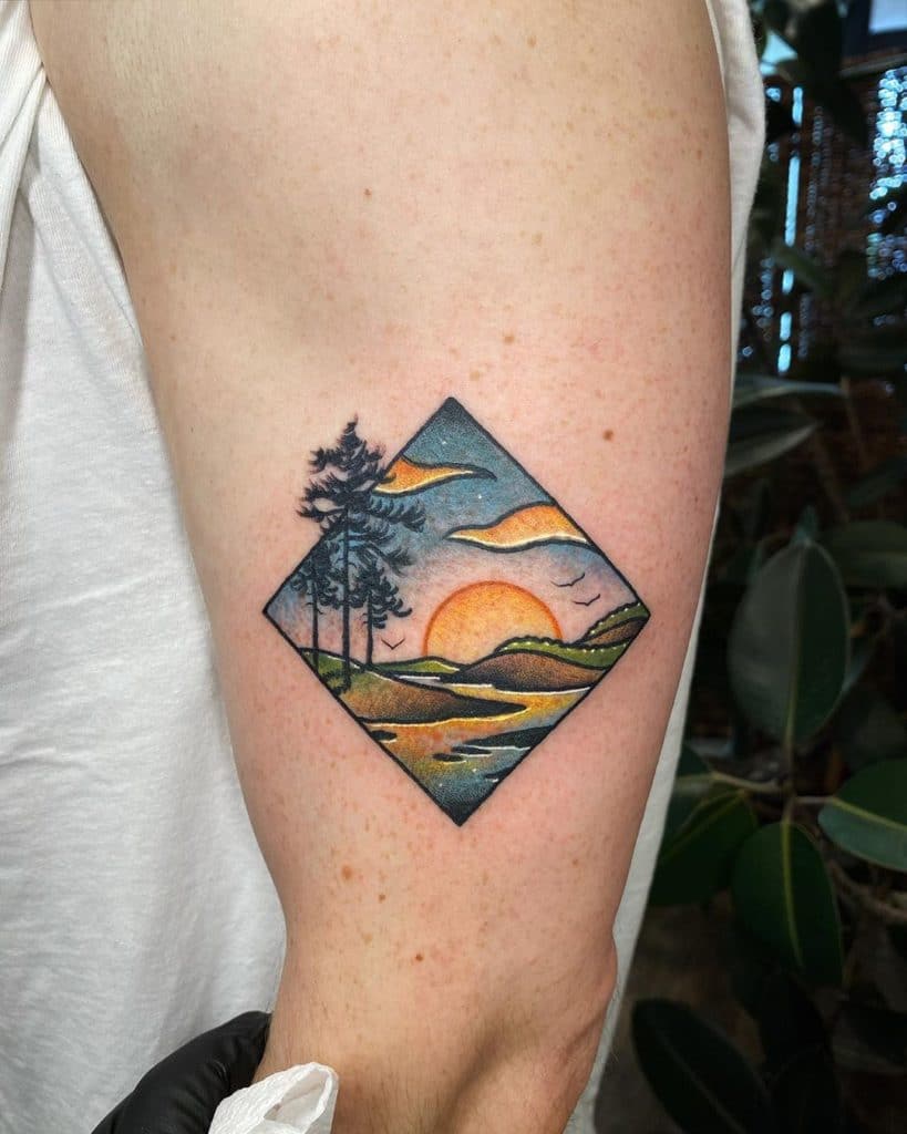 mountain tattoo