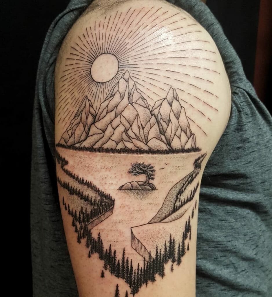 mountain tattoo