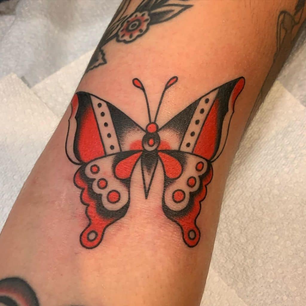 moth tattoo