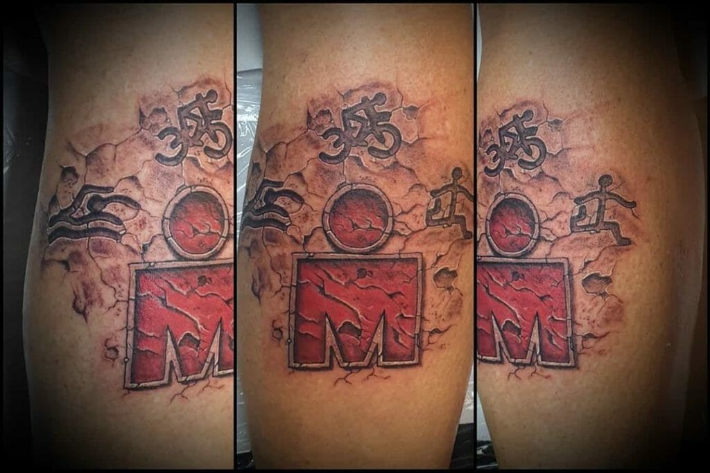 ironman tattoo