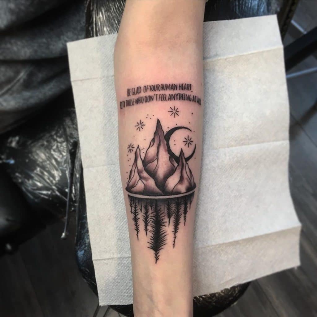 mountain tattoo