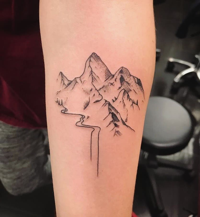 mountain tattoo