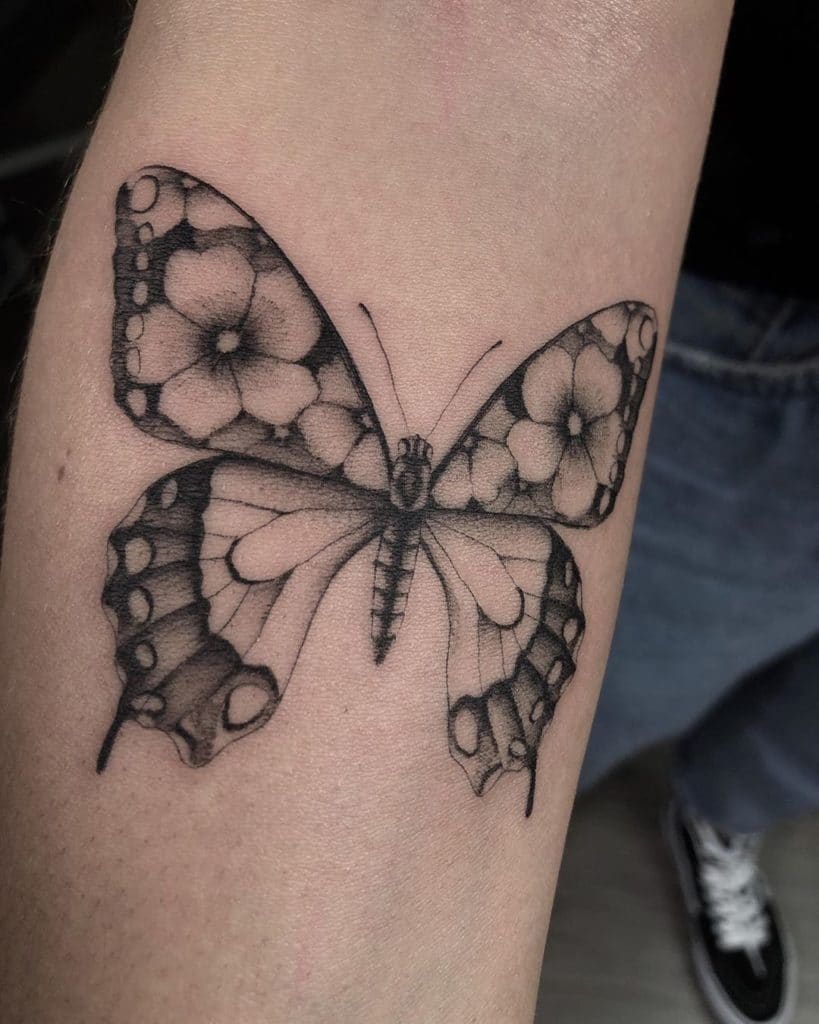 moth tattoo