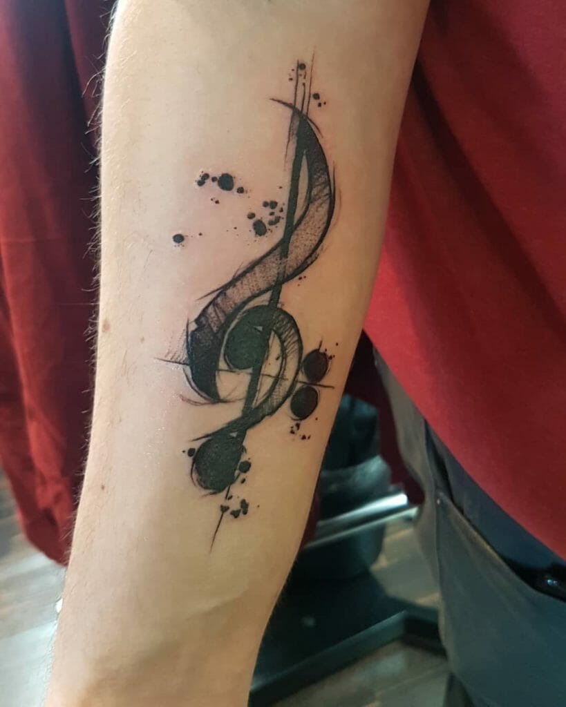 music tattoos