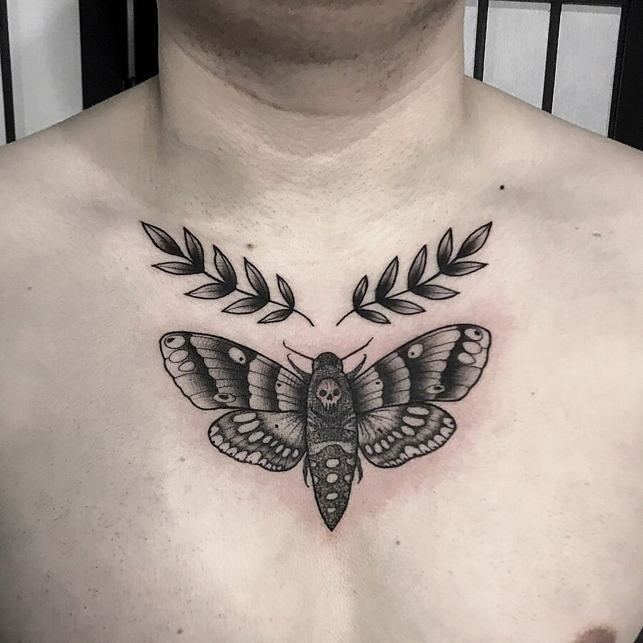 moth tattoo