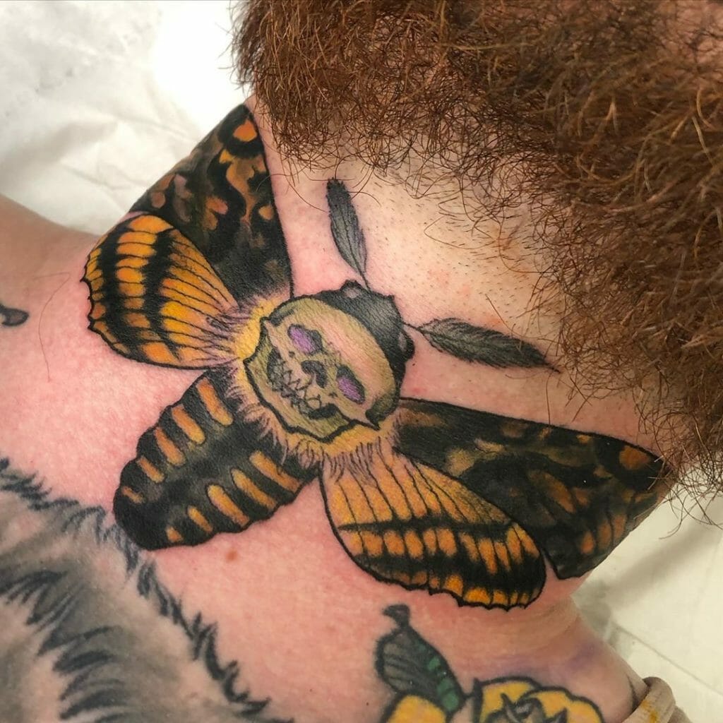 moth tattoo