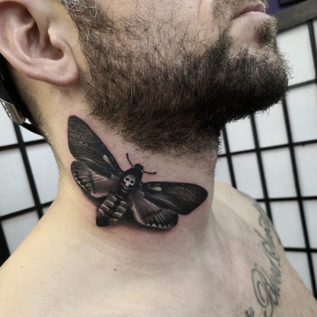 moth tattoo