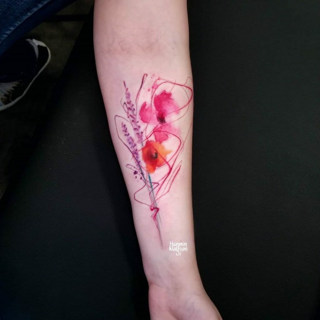 poppy tattoo