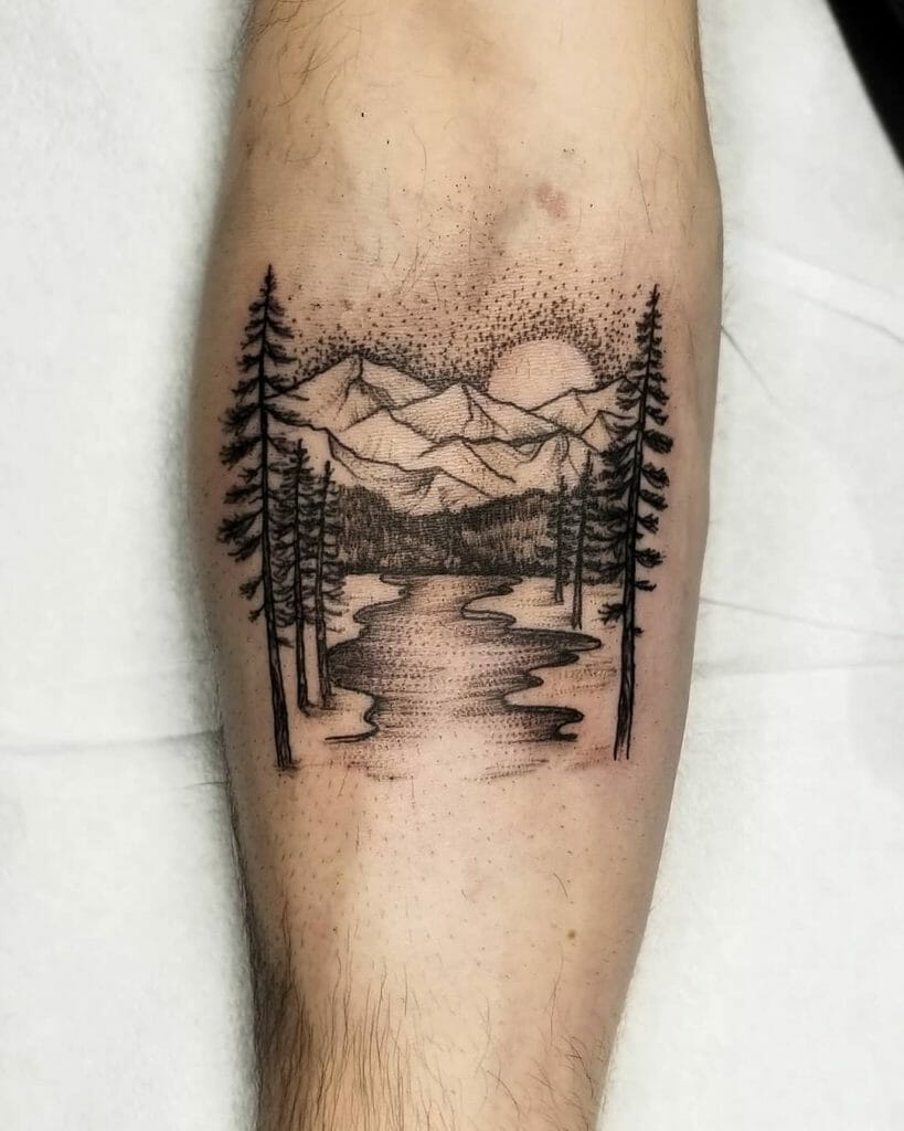 mountain tattoo