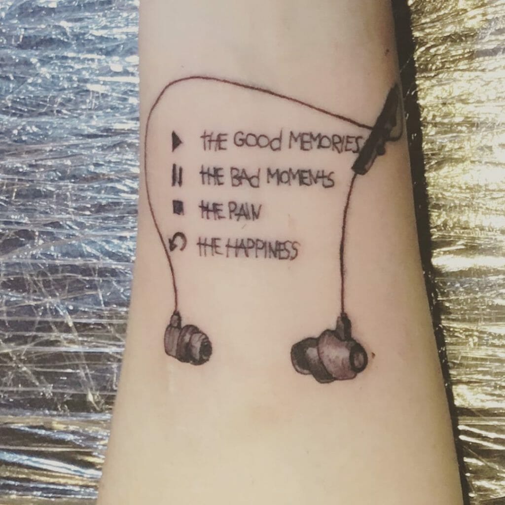 music tattoos