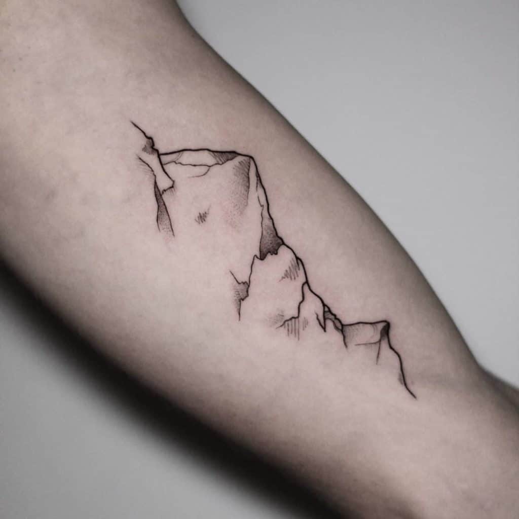 mountain tattoo