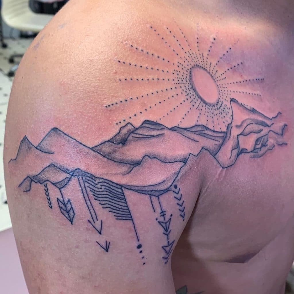 mountain tattoo