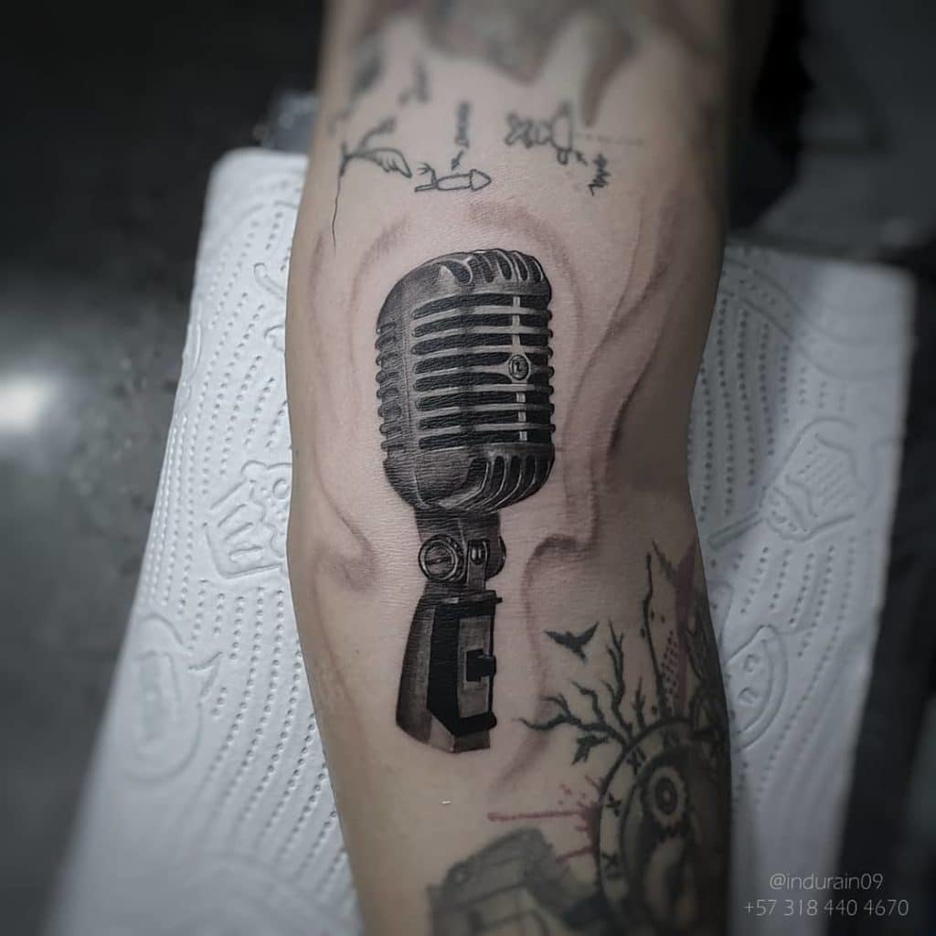 music tattoos