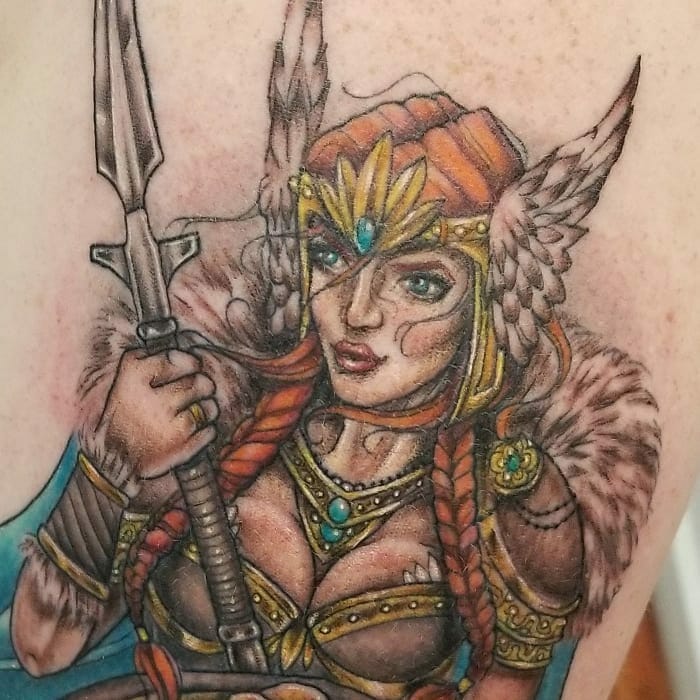 valkyrie tattoo