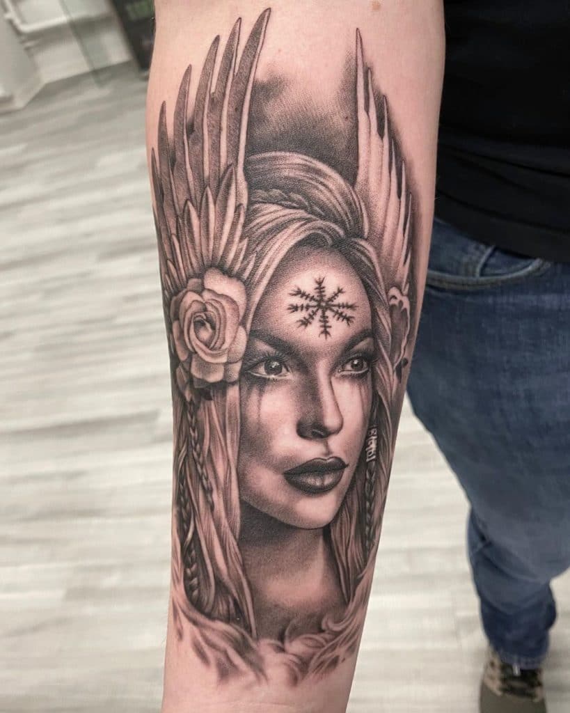 valkyrie tattoo