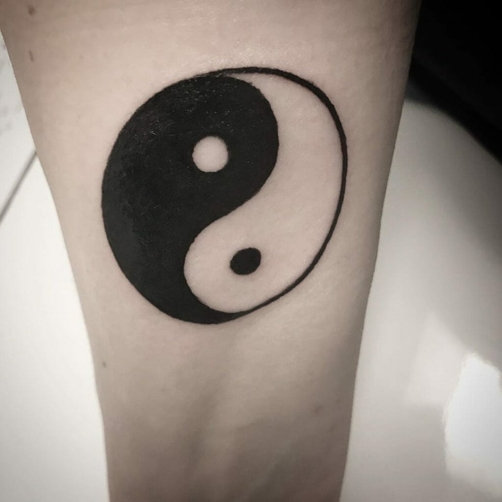 yinyang tattoo designs