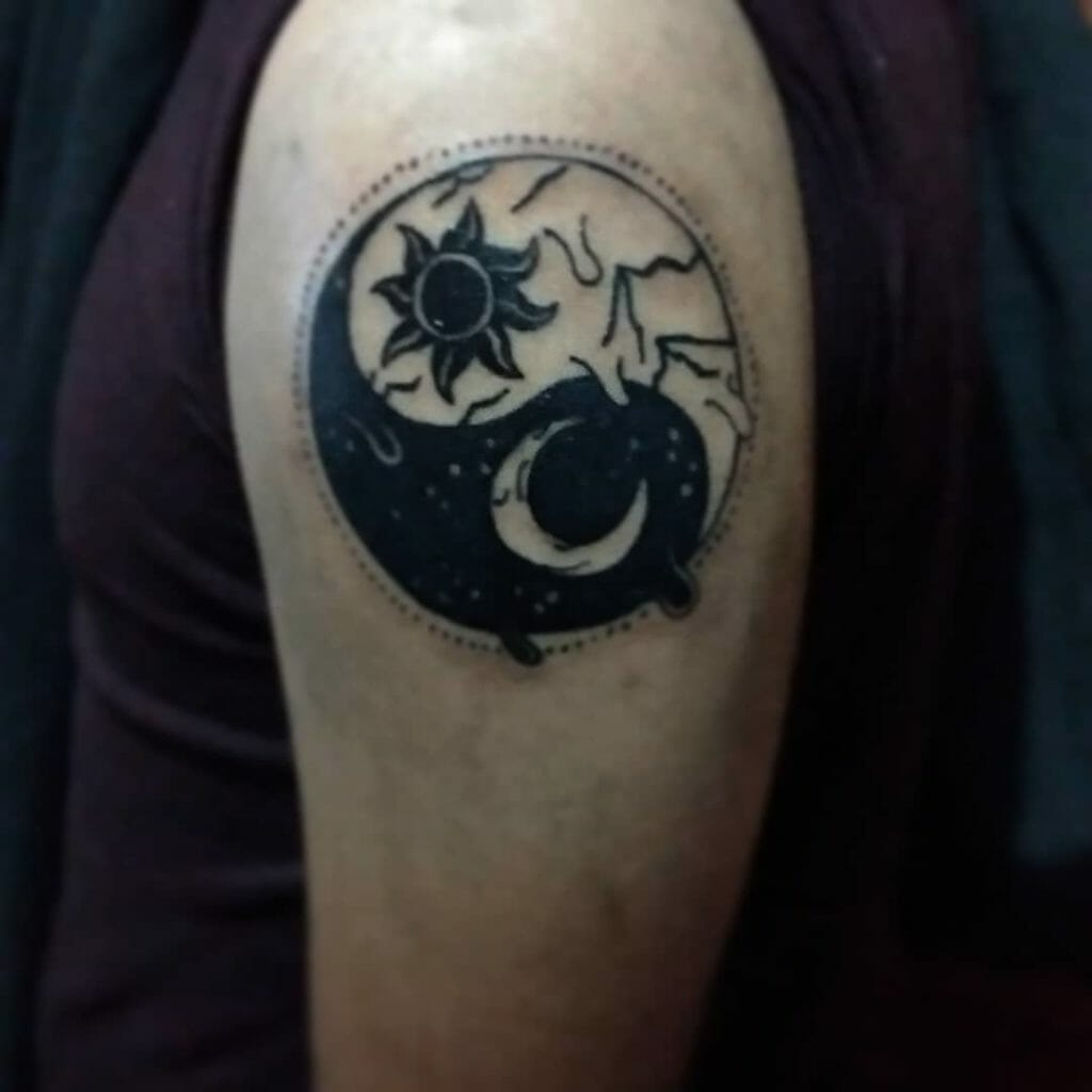 yinyang tattoo designs