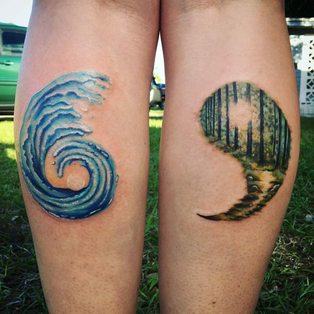 yinyang tattoo designs