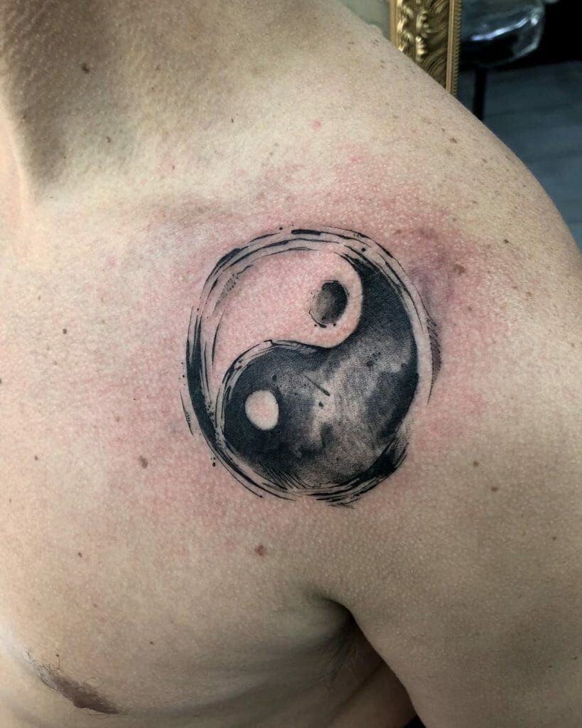 yinyang tattoo designs